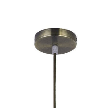 Lampholder E27 Ø100x1 6mm 1.5m coffe wire